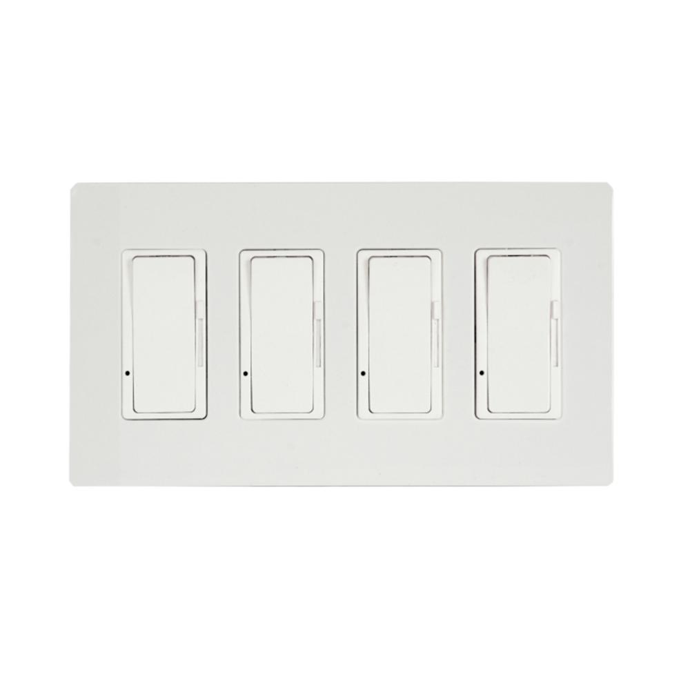 FOUR, 0-10V DIMMER,WHITE